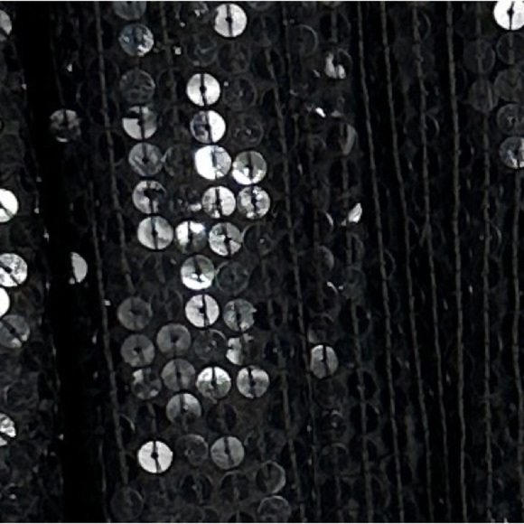 NEW International Fashions NY, Inc. vintage silk/sequin short sleeve top, sz 22 - Picture 2 of 13